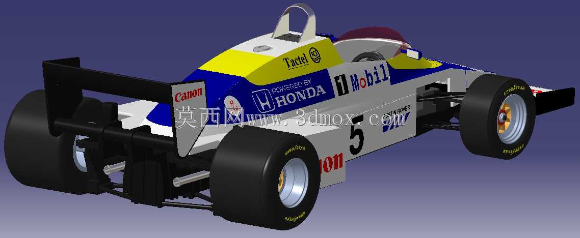 带Catia V5的Williams FW 08C模型