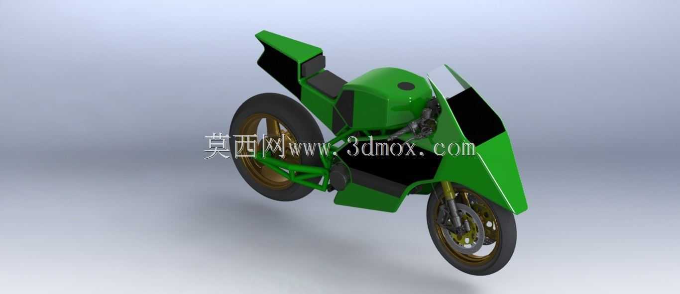 原型摩托车车架