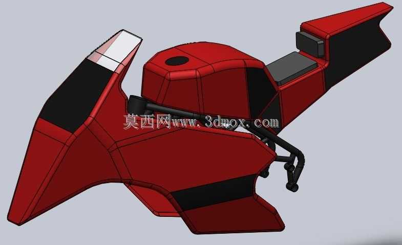 原型摩托车车架