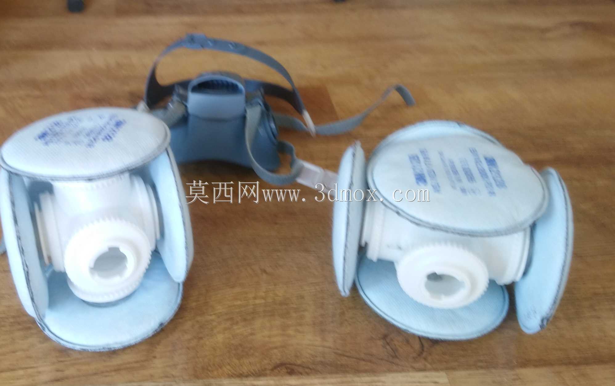适配器3M面罩过滤器,减少呼吸阻力
