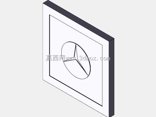 用数控铣床制造梅赛德斯标志