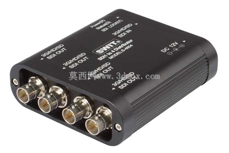 SWIT便携式SDI 1对4分配器\u0026放大器
