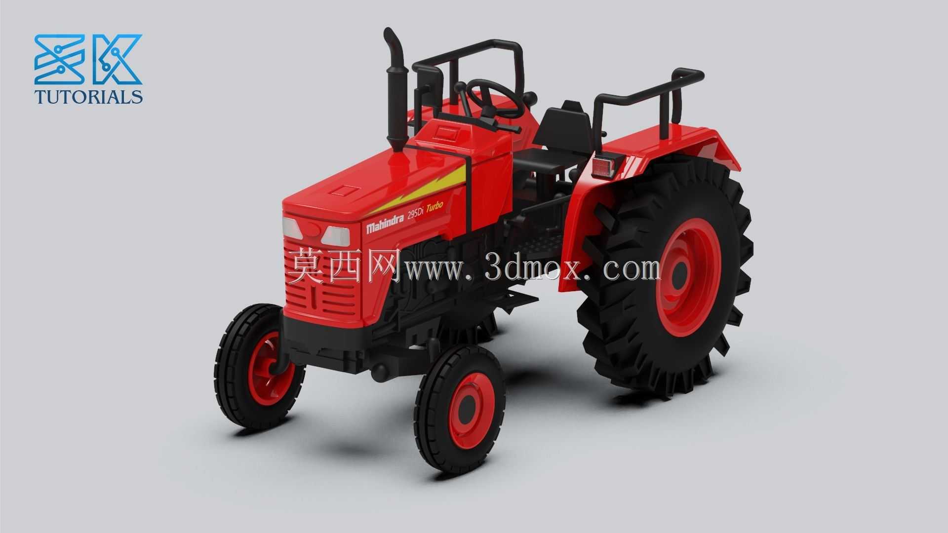 Mahindra 295Di涡轮比例模型