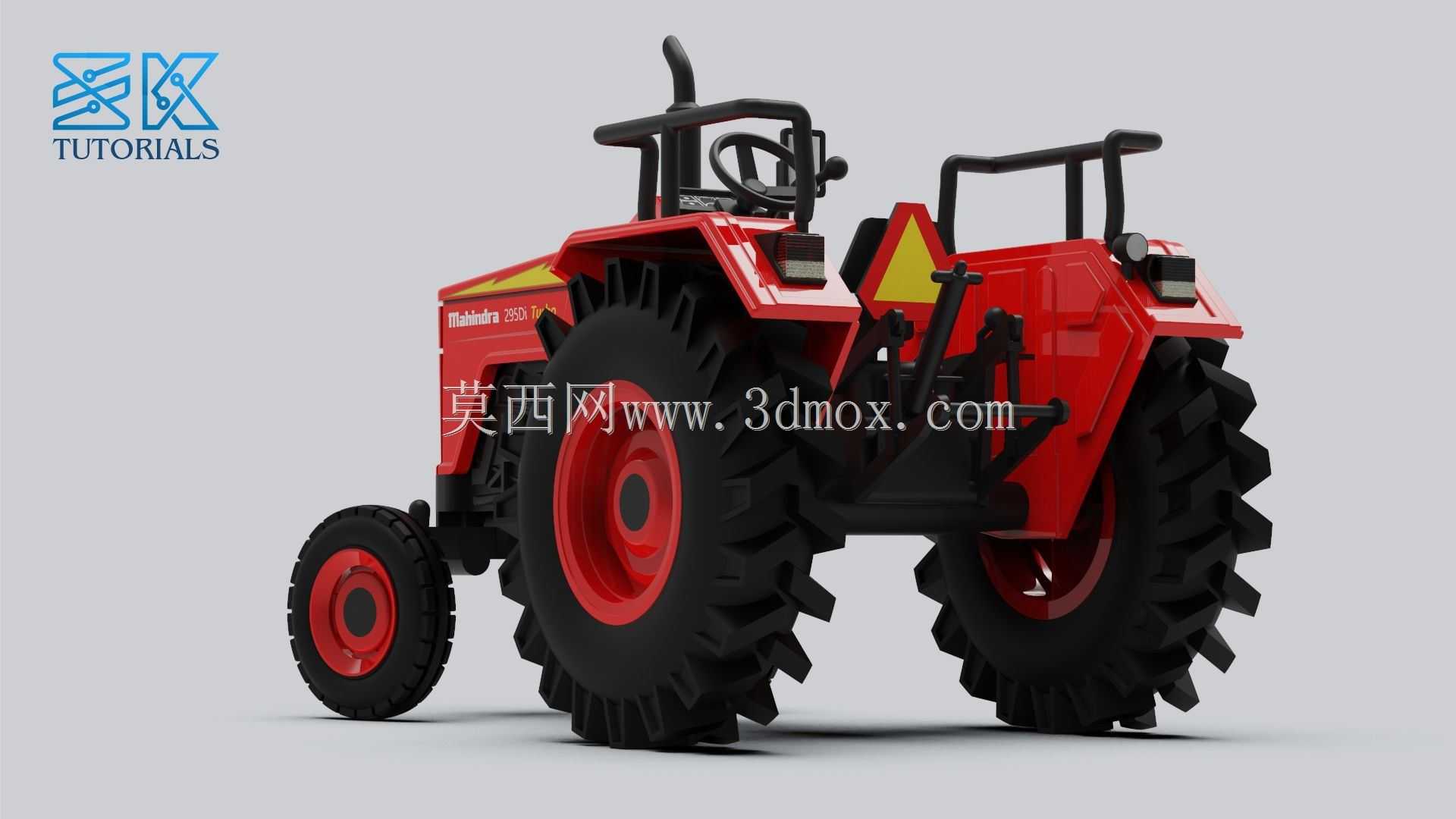 Mahindra 295Di涡轮比例模型