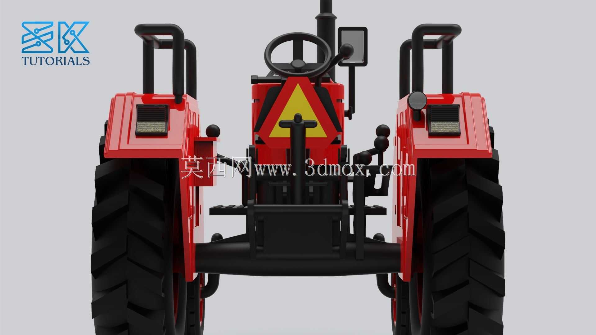 Mahindra 295Di涡轮比例模型