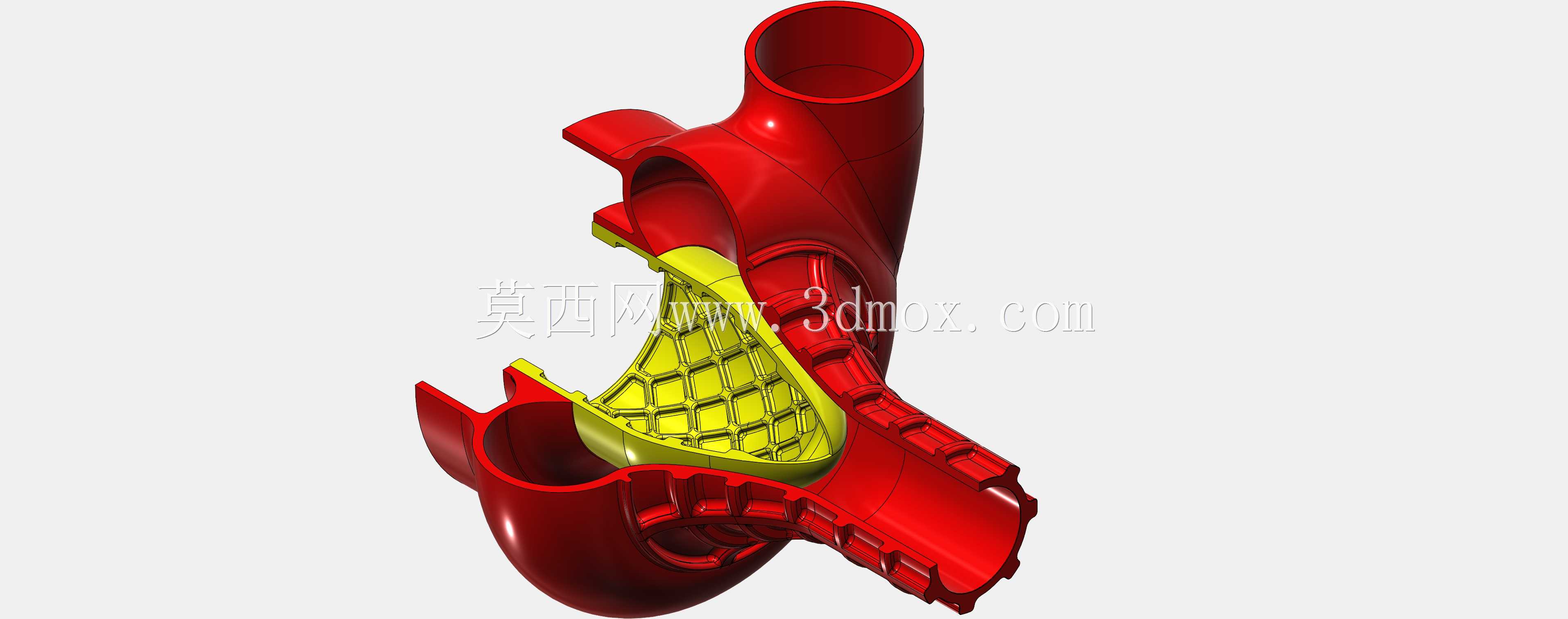 抛物面阻塞器节流阀,变型A