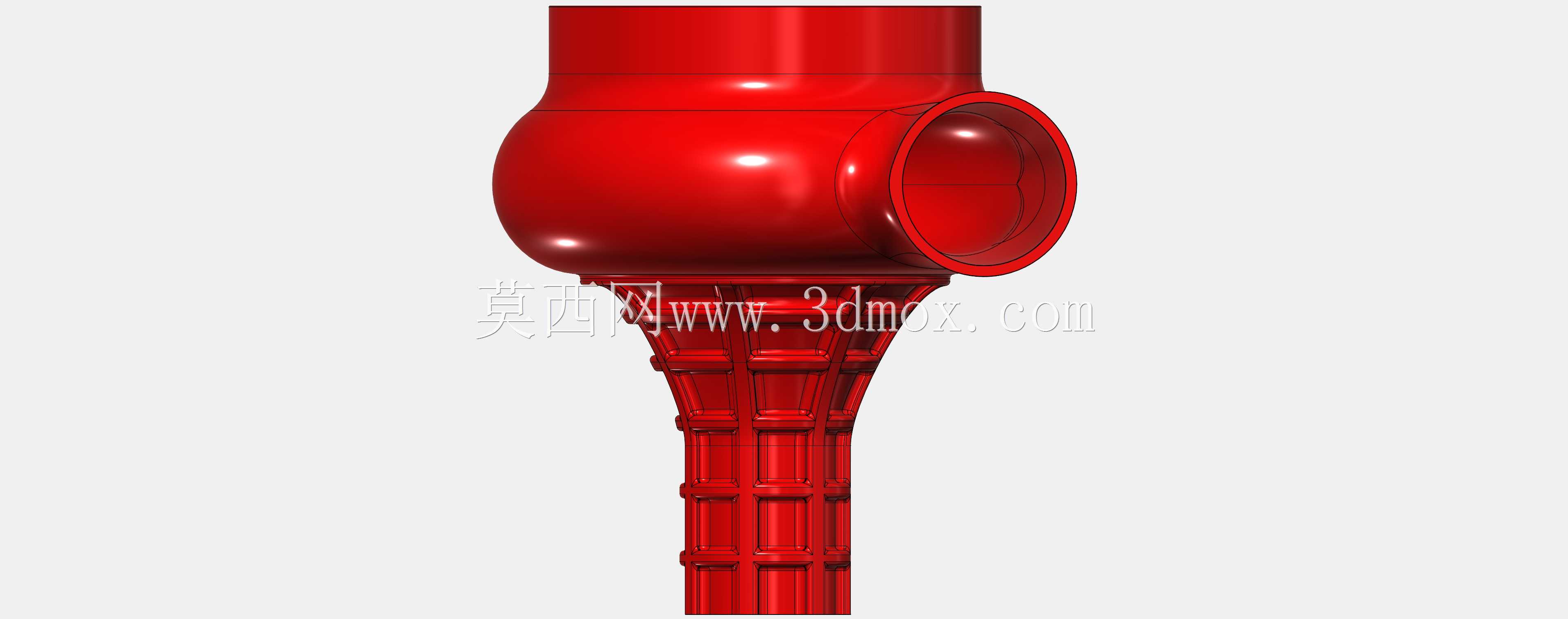 抛物面阻塞器节流阀,变型A