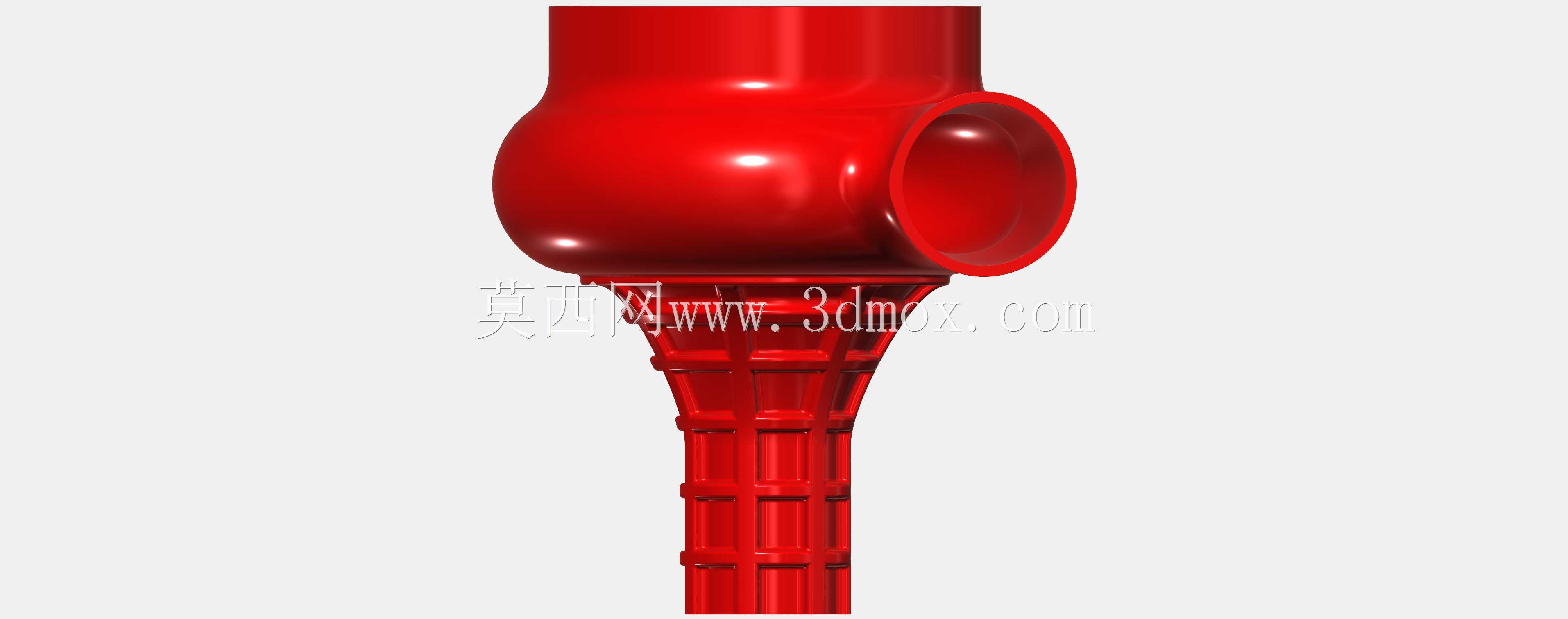 抛物面阻塞器节流阀,变型A