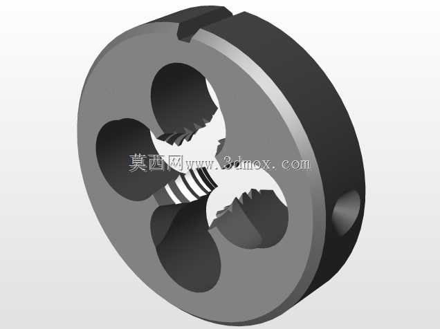 模具螺母(螺纹切割器)M12x1,75 6g高速钢
