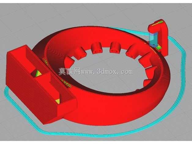 Anycubic i3兆热端风扇盒(也是兆S、兆X、全金属、BLTouch\u0026 E3DV6版本)