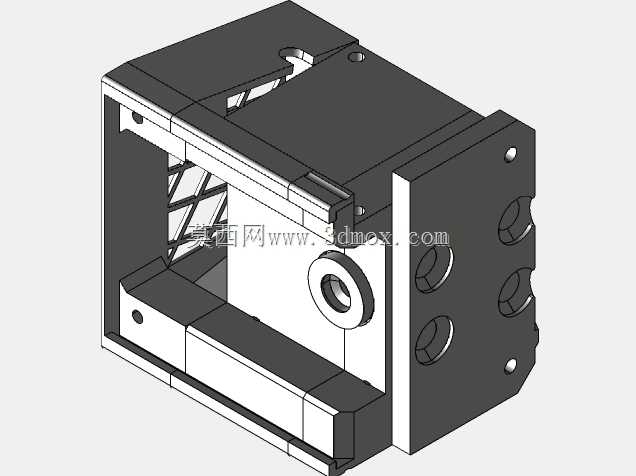 Anycubic i3兆热端风扇盒(也是兆S、兆X、全金属、BLTouch\u0026 E3DV6版本)