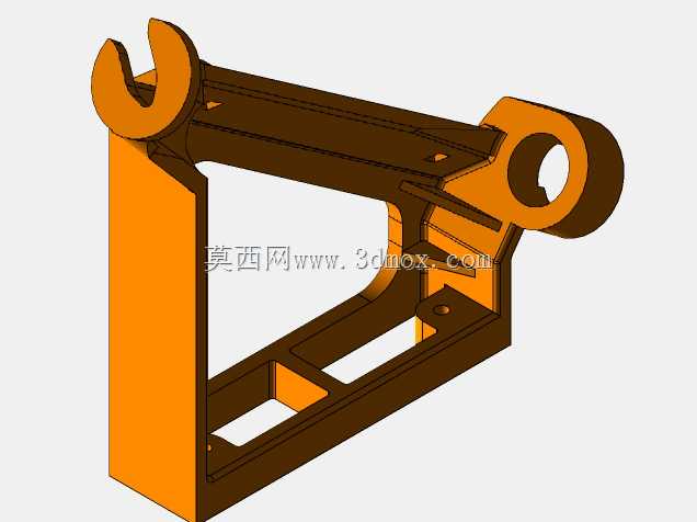 箭形飞边夹具