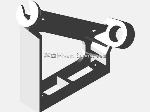 箭形飞边夹具