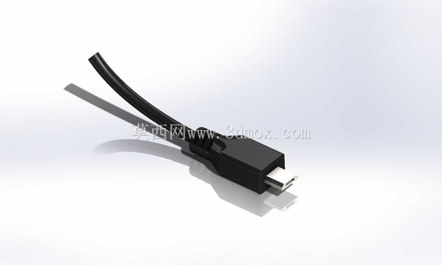 �����Solidworks�л���Micro-USB�ӿ�