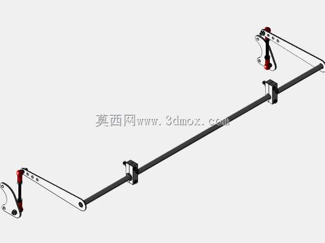 后防侧倾杆(摆动杆)