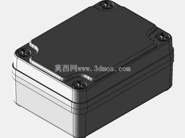 塑料电子外壳IP67 110x80x50