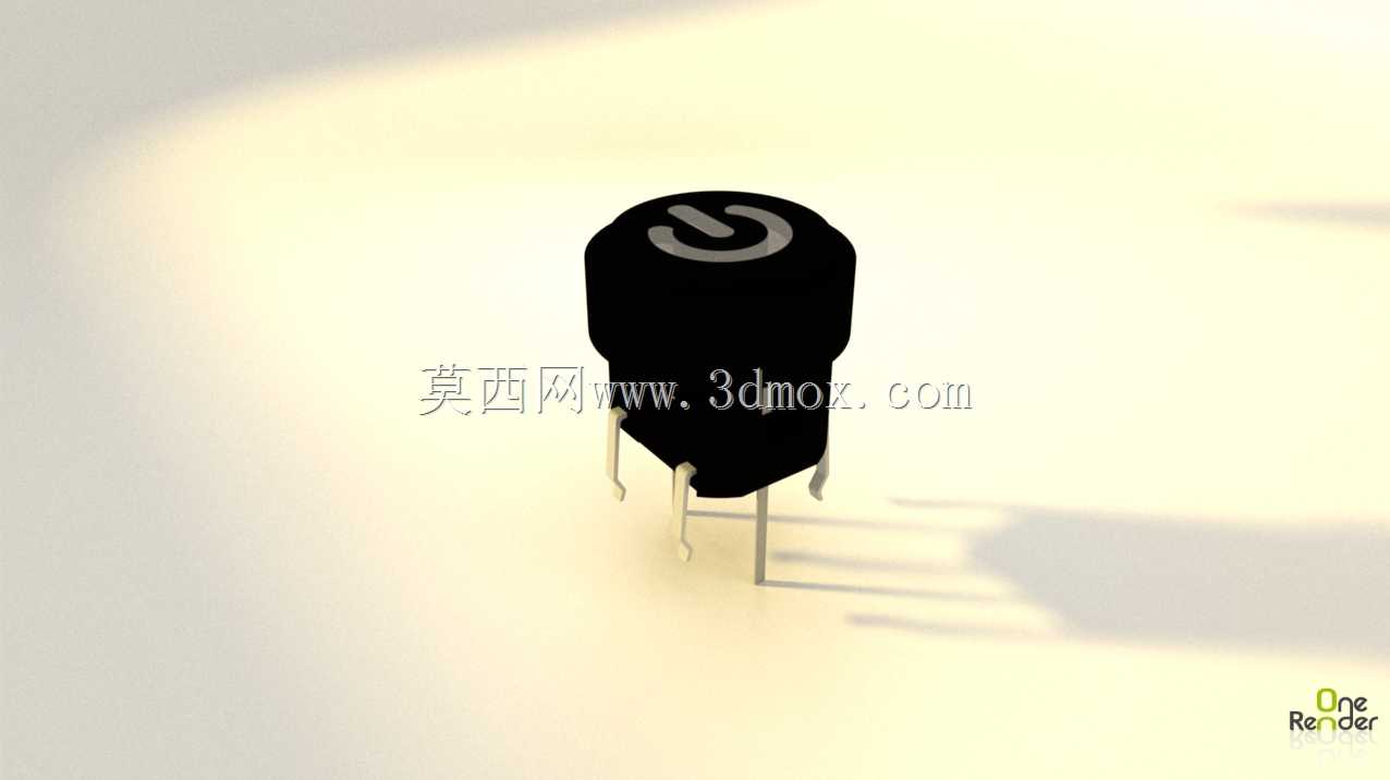 电源符号闭锁开关LED灯按钮SPST