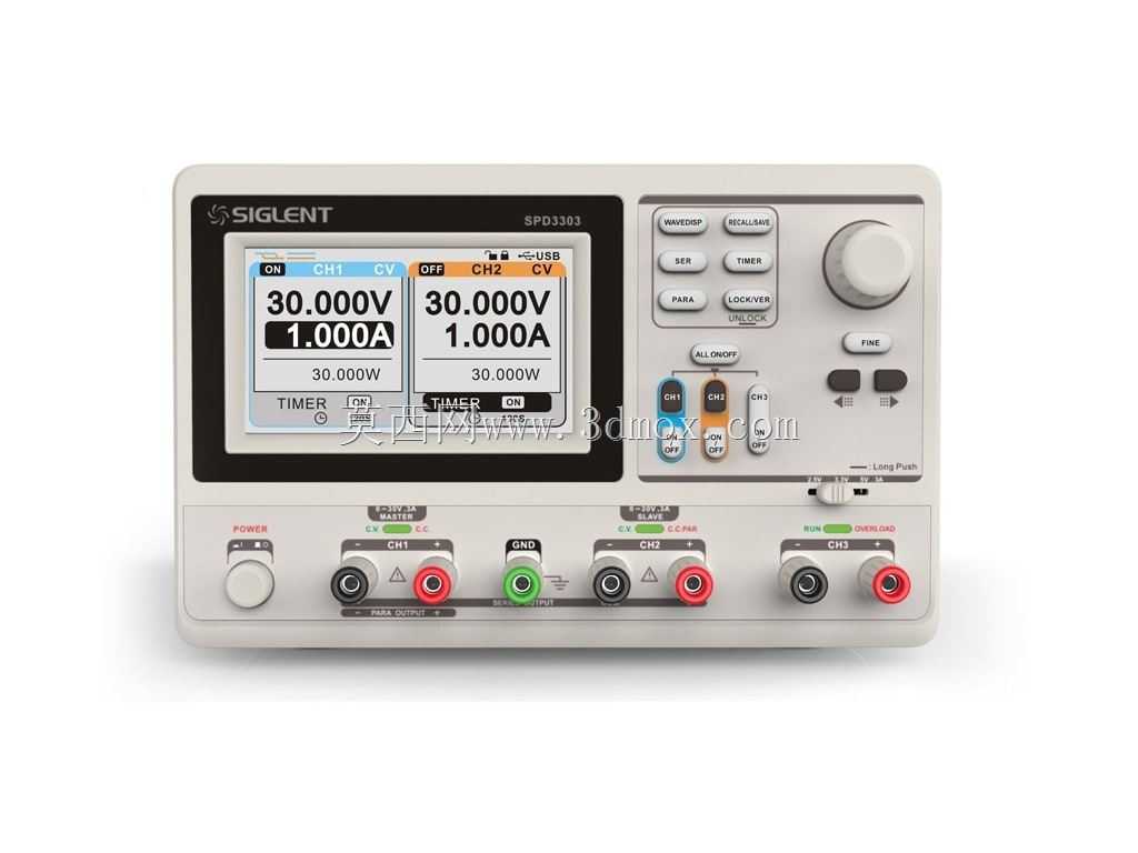 Siglent 2-Chnl PS SPD303X