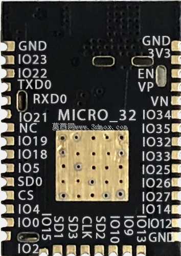 esp32:LilyGO TTGO-Micro32