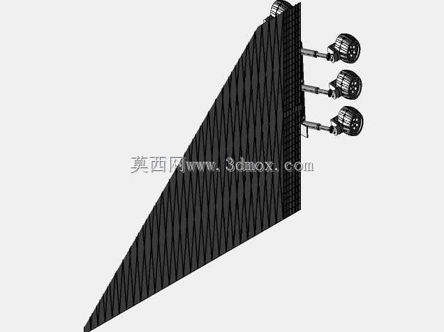 基于形状记忆聚合物弹簧的自部署定日镜系统