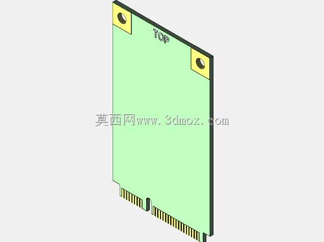 Mini-PCI Express卡1mm厚,52针,0.8mm间距
