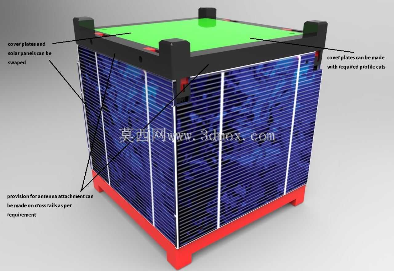 Ms cubesat(两件式cubesat)