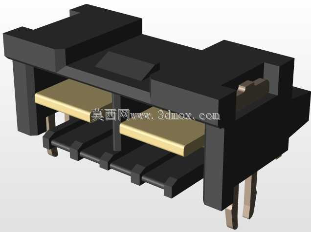 TE Elcon迷你2P-RA 20A连接器