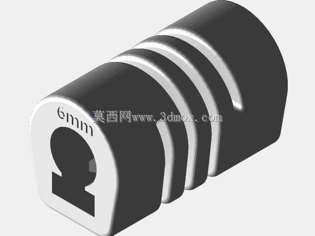 用于3D打印的柔性耦合组件。