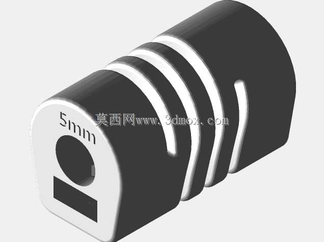 用于3D打印的柔性耦合组件。