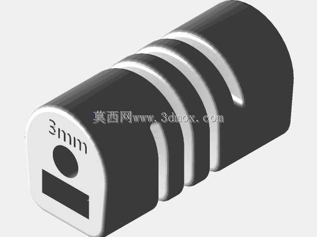 用于3D打印的柔性耦合组件。