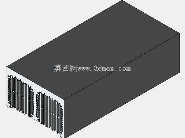 散热器:125x74x250毫米