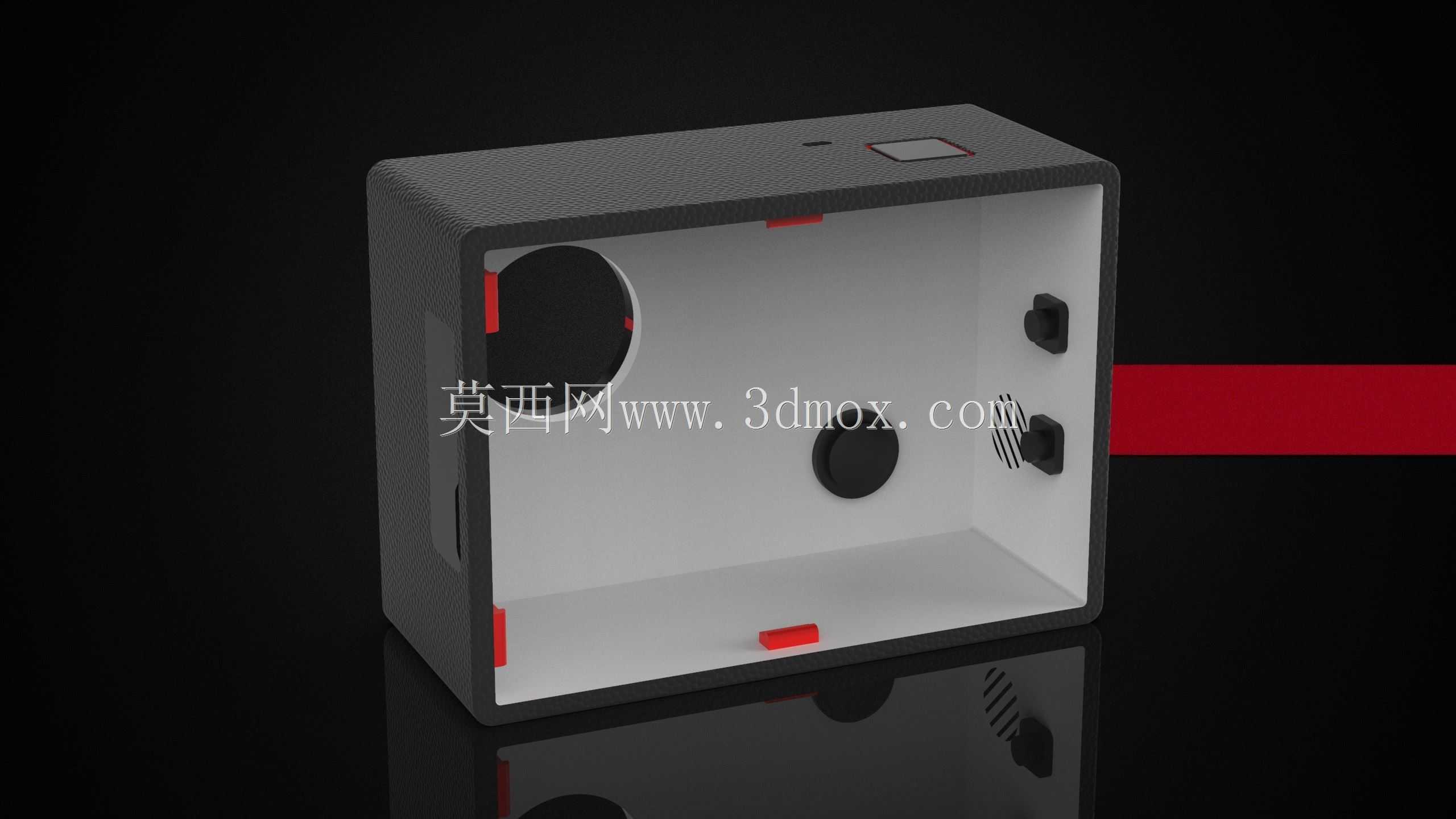 Real Prototipe 3D打印动作摄像机CAD/CAE/CAM