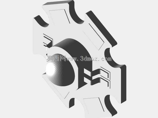 3W RGB LED-4针