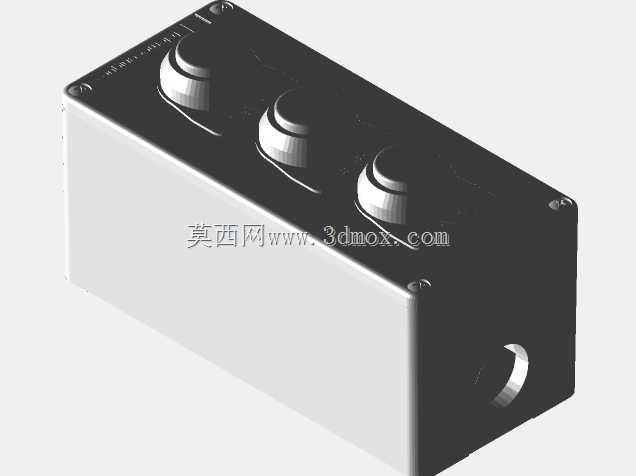 复古风格的Teleecanique开关盒