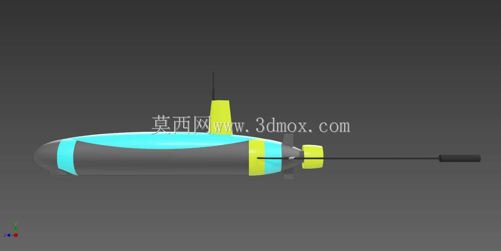 无人水下航行器(礁石勘测员Mk1)