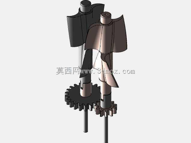 高粘度树脂混合器用叶片