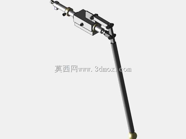杠杆操作键槽开槽机-车床刀架安装