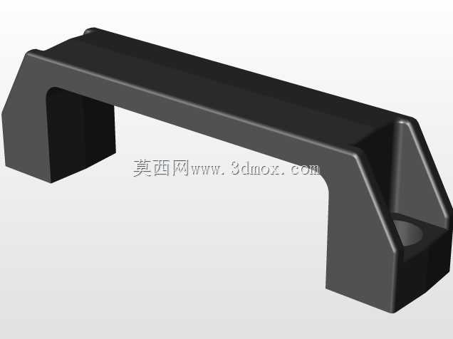 Al?a em聚酰胺/聚酰胺手柄133 x 26,6 x 38,50mm