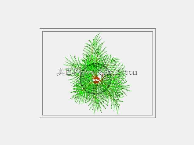 3d花盆树