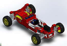 3D打印1:10 RC车