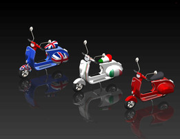 Vespa piaggio 1958
