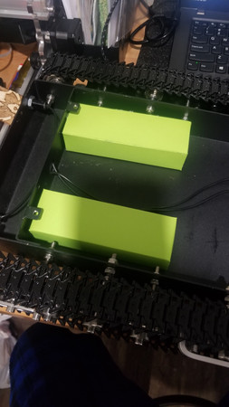 DXF 5000mAh锂离子电池模拟块。