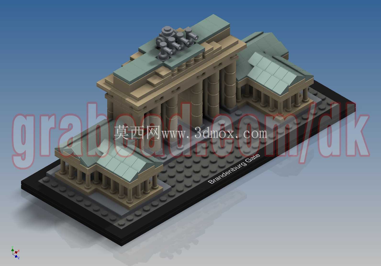 乐高建筑-勃兰登堡门(21011)
