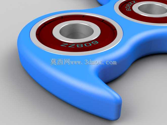 Fidget Spinner(608 ZZ滚珠轴承)-3D打印就绪
