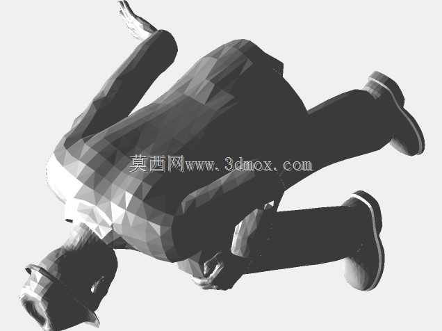 坐在墙上的人