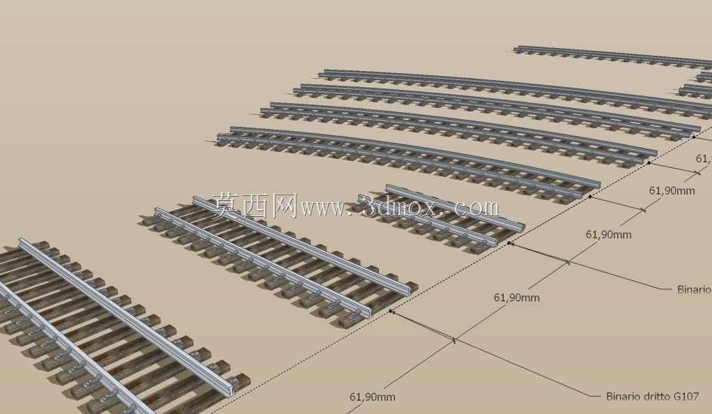 ����Binari ferroviari Modellismo