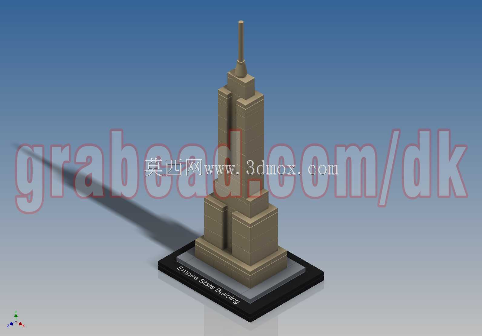 乐高建筑-帝国大厦(21002)