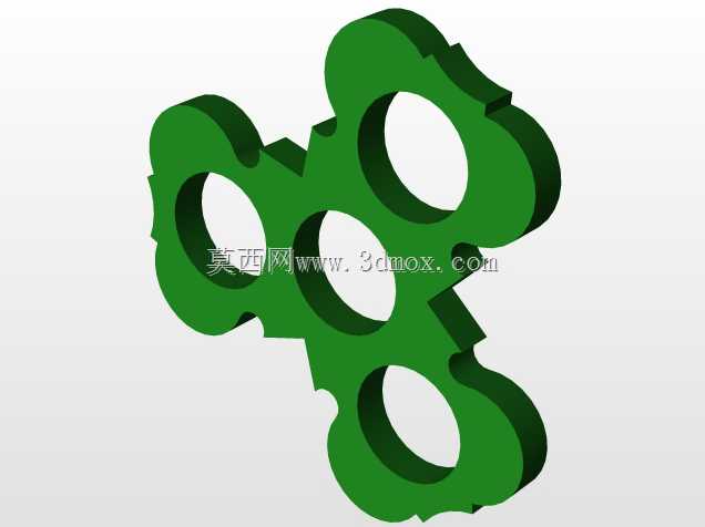 Fidget Spinner拼图3D打印