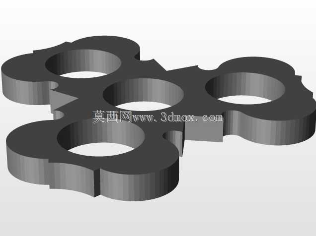 Fidget Spinner拼图3D打印