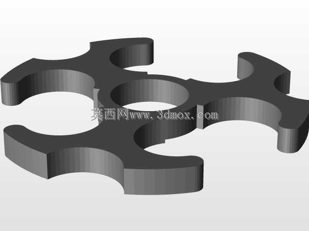 Fidget Spinner拼图3D打印